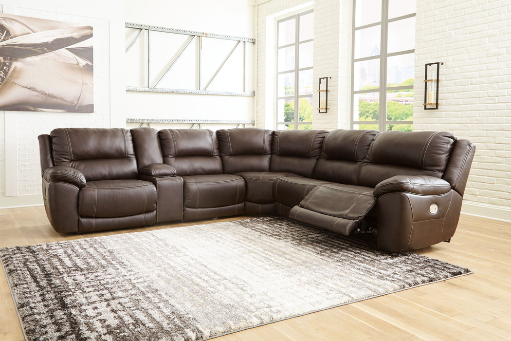 Dunleith - Power Reclining Sectional - Simple Home Plus