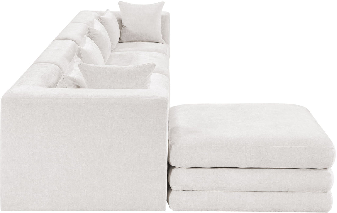 Stellar - 5 Piece Upholstered Modular Sectional - Simple Home Plus