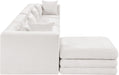 Stellar - 5 Piece Upholstered Modular Sectional - Simple Home Plus