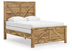 Maystonna - Crossbuck Panel Bed - Simple Home Plus