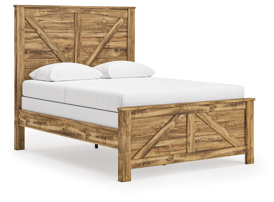 Maystonna - Crossbuck Panel Bed - Simple Home Plus