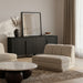 Modari - Fabric Upholstered Armless Chair - Simple Home Plus