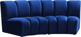 Infinity - 2 Piece Velvet Modular Sectional - Simple Home Plus