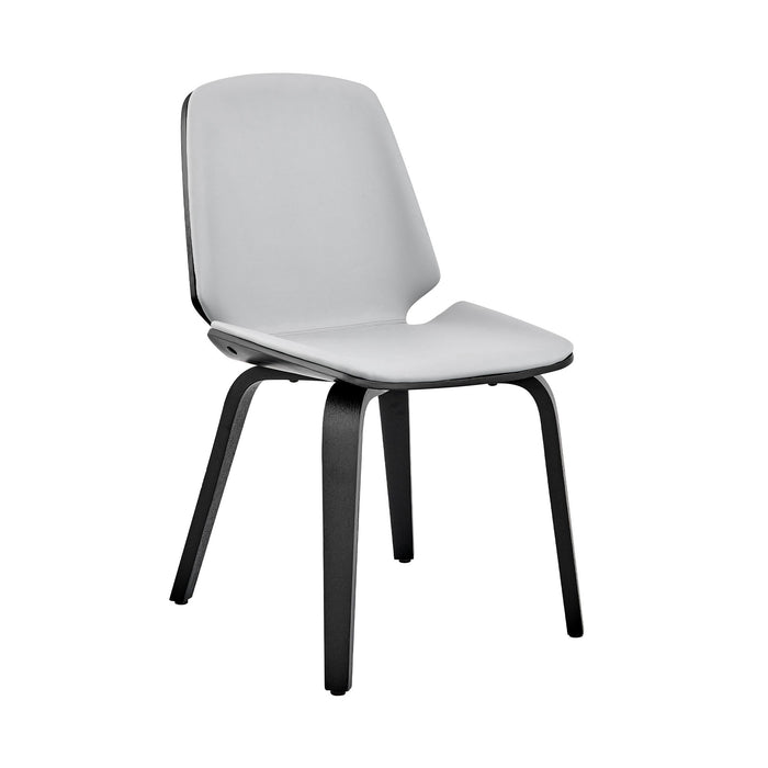 Brinley - Dining Room Accent Chair With Black Frame - Simple Home Plus