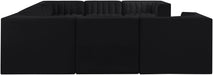 Rummi - Velvet Performance Fabric Upholstered Modular Sectional - Simple Home Plus