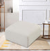 Arc - Faux Leather Ottoman - Simple Home Plus