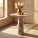 Fontelina - 30" Genuine Marble Bistro Dining Table - Simple Home Plus