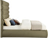 Adam - Boucle Fabric Bed With 70.5" Headboard - Simple Home Plus