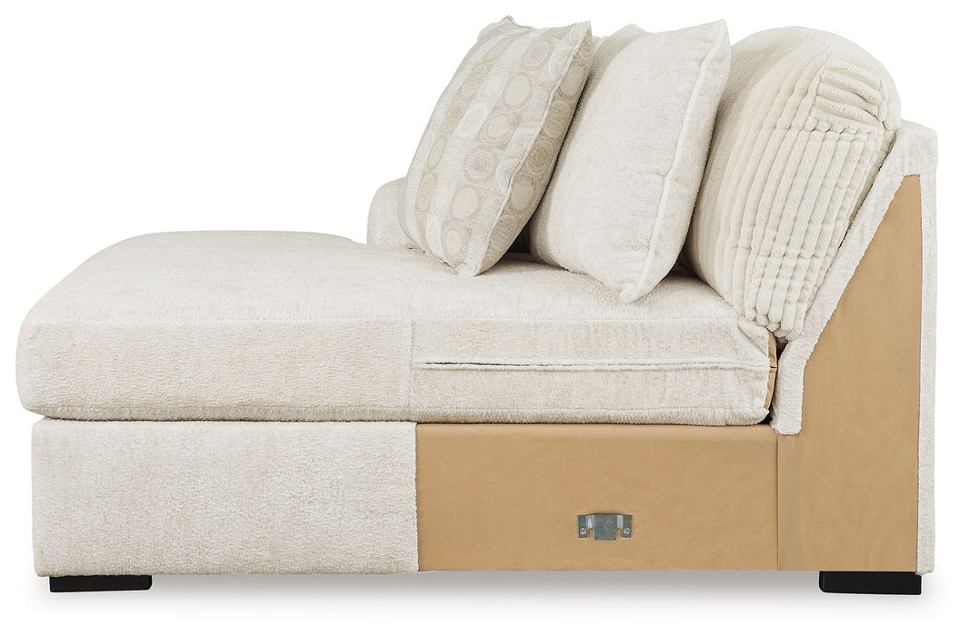 Chessington - Laf Corner Chaise - Ivory - Simple Home Plus