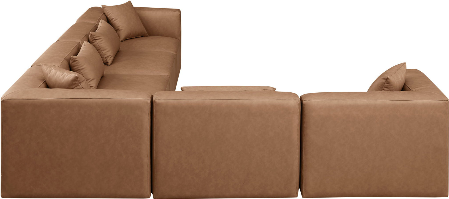 Cube - 6 Piece Modular Corner Sectional - Simple Home Plus