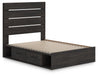 Hollivern - Panel Storage Bed - Simple Home Plus
