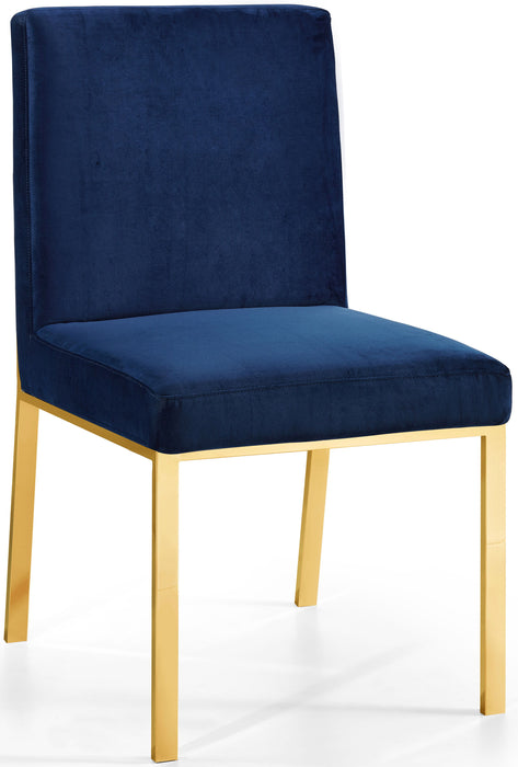 Opal - Dining Chair with Gold Legs (Set of 2) - Simple Home Plus