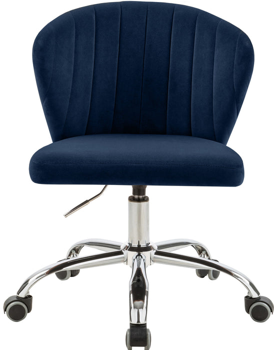 Finley - Office Chair with Chrome Legs - Simple Home Plus
