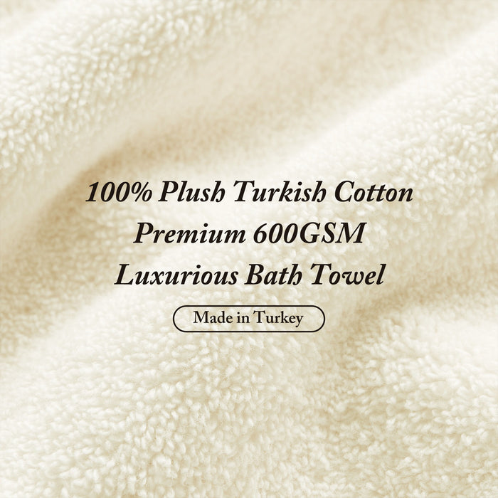 Turkish Bath Sheet 2 Piece Set - Natural - Simple Home Plus