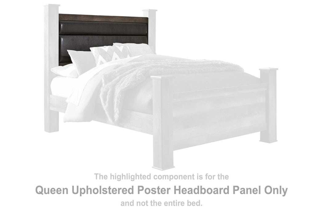 Wynnlow - Queen UPH Poster HDBD Panel - Gray - Simple Home Plus