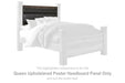 Wynnlow - Queen UPH Poster HDBD Panel - Gray - Simple Home Plus