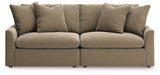 Whitehaven - 2-Piece Sectional Loveseat - Sable - Simple Home Plus