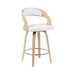 Shelly - 26" Counter Height Swivel Bar Stool - Simple Home Plus
