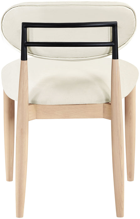 Riccio - Side Chair (Set of 2) - Natural Frame - Simple Home Plus