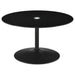 Ganso - Round Glass Top Coffee And End Table Set - Simple Home Plus