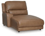 DeepWakes - LAF Press Back Power Chaise - Caramel - Simple Home Plus