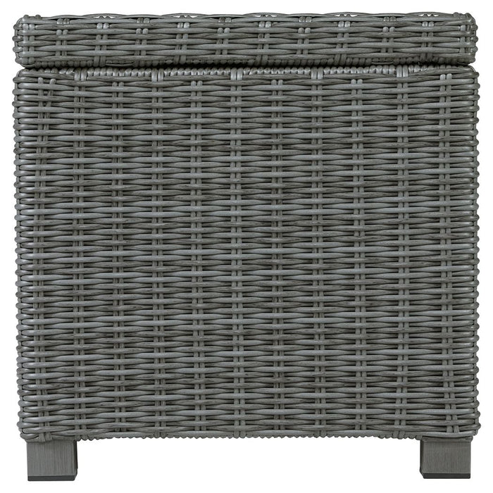 Elite Park - Gray - Square End Table - Simple Home Plus