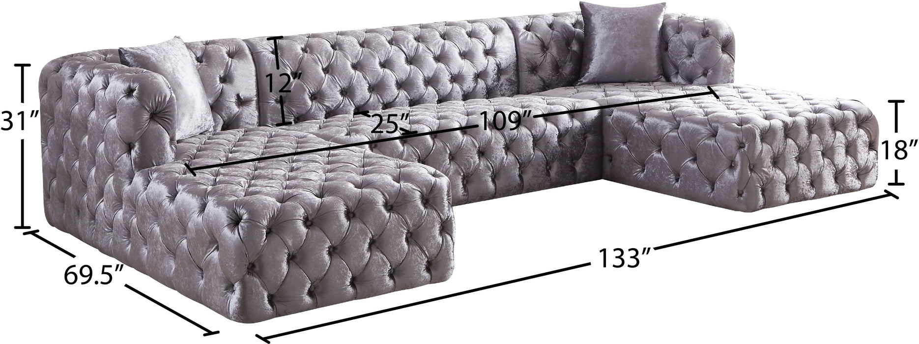 Coco - Sectional - Simple Home Plus
