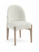 Torino - Upholstered Dining Chair With Brushed Natural Base (Set of 2) - Simple Home Plus
