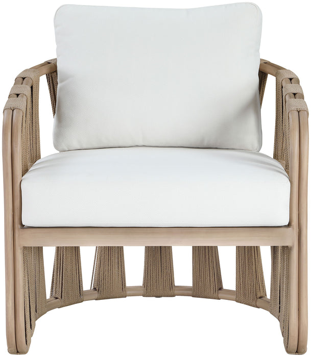 San Pietro - Resilient Waterproof Fabric Upholstered Outdoor Patio Chair - Simple Home Plus