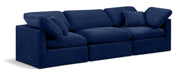 Indulge - Velvet 3 Seat Modular Sofa - Simple Home Plus