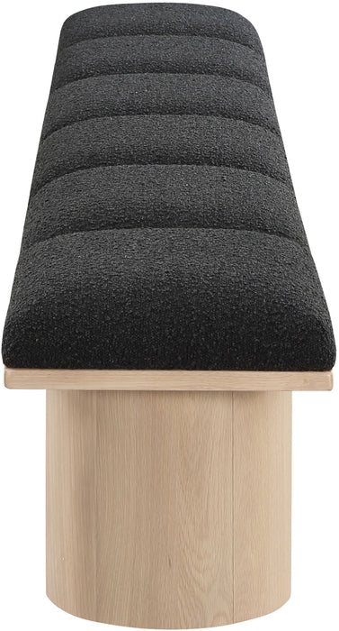 Pavilion - 6 Piece Modular Bench With Natural Base - Simple Home Plus
