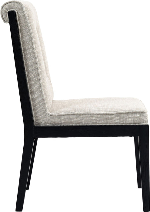 Gwendolyn - Dining Side Chair With Black Frame (Set of 2) - Simple Home Plus