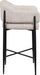 Dame - Fabric Upholstered Counter Stool (Set of 2) - Simple Home Plus
