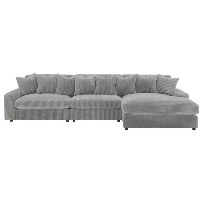 Blaine - Reversible Upholstered Chaise Sectional Sofa - Simple Home Plus