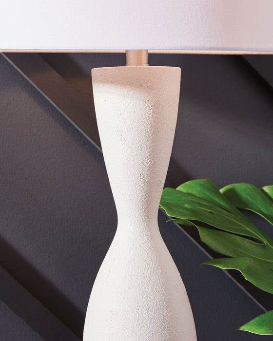 Davinford - White - Poly Table Lamp - Simple Home Plus