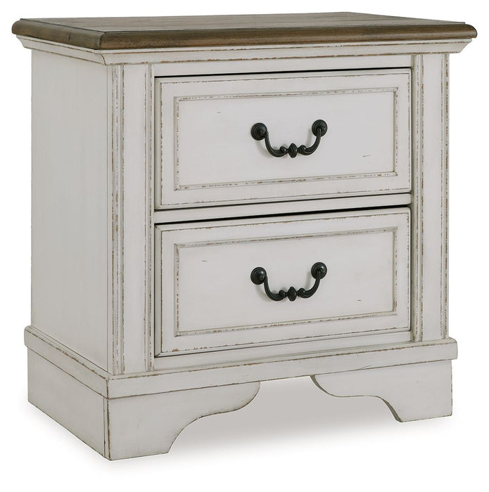 Blendon - Two-tone - Two Drawer Night Stand - Simple Home Plus