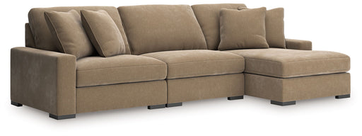 Calden - 3-Piece Sectional With RAF Corner Chaise - Sable - Simple Home Plus