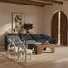 Indulge - Linen 4 Seat Modular Armless Sofa - Simple Home Plus