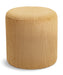 Roy - Round Microsuede Ottoman / Stool - Simple Home Plus