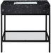 Marmo - Engineered Marble Bathroom Vanity With Black Base - Simple Home Plus