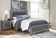 Lodanna - Queen Panel Rails - Gray - Simple Home Plus