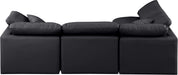 Indulge - Faux Leather 4 Piece Modular Sectional - Simple Home Plus