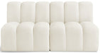 Arc - Velvet 2 Seats Modular Sofa - Simple Home Plus