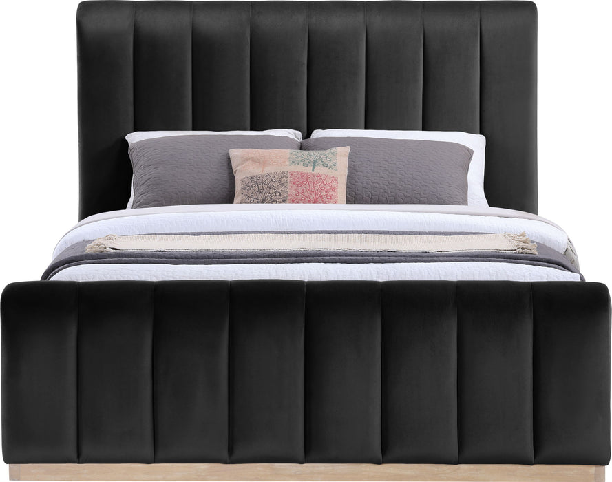 Amara - Velvet Bed - Simple Home Plus