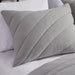 Juniper - Poly Jersey Puffy Queen Comforter Set - Gray - Simple Home Plus
