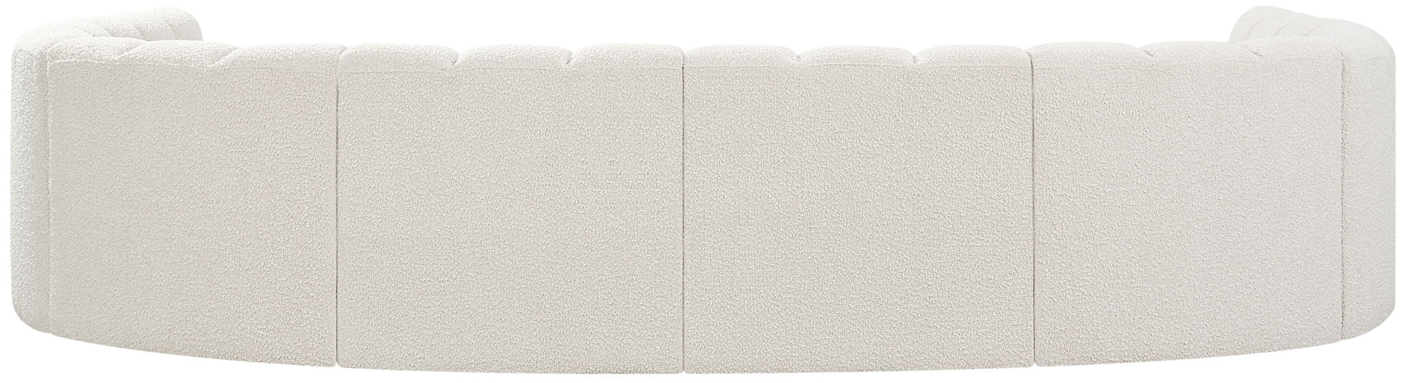 Arc - Boucle Fabric 8 Piece Modular Sofa - Simple Home Plus
