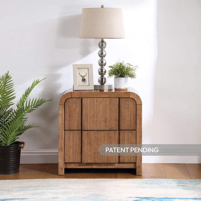 Fluted - Night Stand - Simple Home Plus