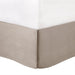 Laurel - Queen 7 Piece Tufted Comforter Set - Taupe - Simple Home Plus