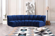 Infinity - 3 Piece Velvet Modular Sectional - Simple Home Plus