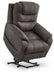 Snowfield - Gunmetal - Power Lift Recliner - Simple Home Plus